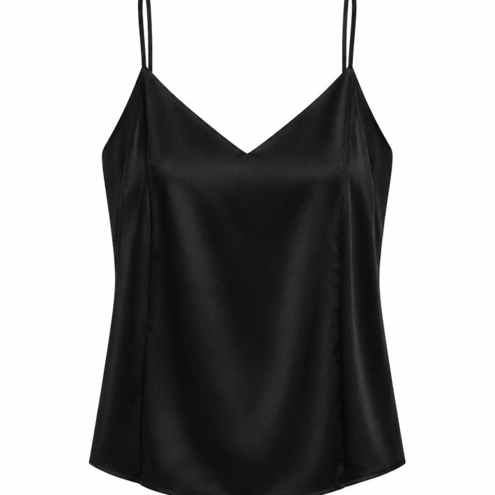 Blusa Satinada de Tirantes